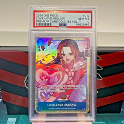 LOVE-LOVE MELLOW / Boa PSA 10 ST03-017 Premium Card Collection Vol.1 - One Piece - Image 1
