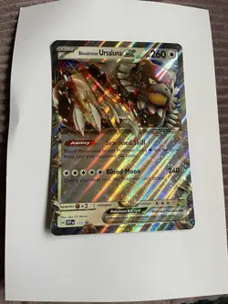 Bloodmoon Ursaluna EX JUMBO Card 177 Promo New Out Today - Image 1