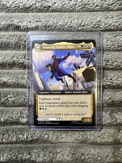 The Amazing SpiderMan Peter Parker NYCC 2025 EXCL Magic The Gathering Promo Card - Image 1