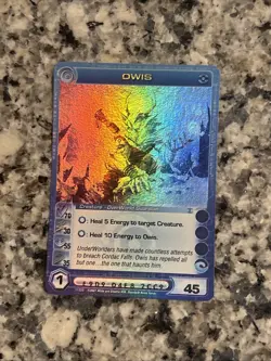 Owis Max C Super Rare 1st Edition Chaotic TCG Card Dawn of Perim LP - Image 2