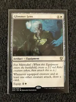 Magic The Gathering MTG - Glimmer Lens - Phyrexia: All Will Be One - Image 1