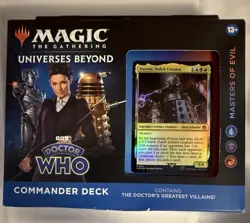 Magic The Gathering Doctor Who Commander Deck Bundle - Includes All 4 Decks - Image 4