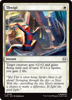 Thwip! #20 Near Mint FOIL SPM Marvel's Spider-Man Magic MTG - Image 1