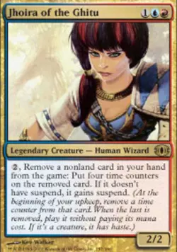 1x Jhoira of the Ghitu Moderate Play MTG Magic - Kid Icarus - - Image 1