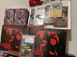 Pokemon TCG Destined Rivals Bundle (2 ETBs, Booster bundles, Blister Packs) - Image 1
