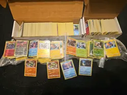 500+ Card Bulk Pokemon Card Lot Commons Uncommons Trainers Energies - Image 1