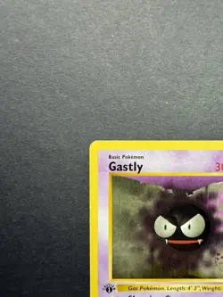 Pokemon Cards: Base Set 1st Edition Common: Gastly 50/102 - Image 2