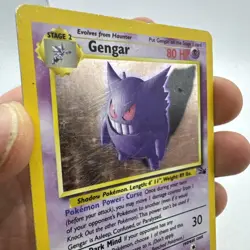 Pokemon TCG Gengar 5/62 Fossil Holo HP - Image 2