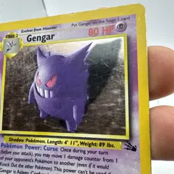 Pokemon TCG Gengar 5/62 Fossil Holo HP - Image 3