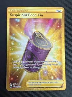 Pokemon TCG Suspicious Food Tin Champion's Path 080/073 Holo Secret Rare NM - Image 1