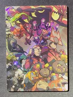 NON TCG Chinese Pokemon Elf Eif Origin Collection 3.0 BB Team Magma Groudon - Image 1