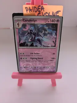 098/193 Ceruledge Reverse Holo Rare Paldea Evolved 2023 Pokemon - Image 1