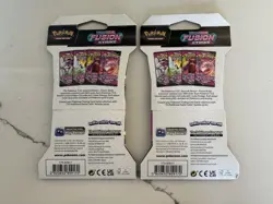 2x SEALED Pokemon TCG Sword & Shield Fusion Strike Booster Packs 820650809170 - Image 2