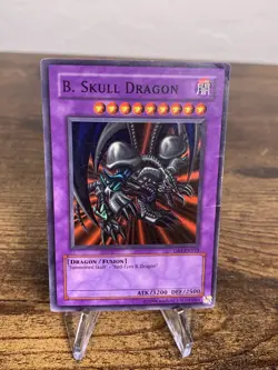 Yugioh: B. Skull Dragon - DB1-EN153 - Super Rare - Unlimited - Heavily Played - Image 1