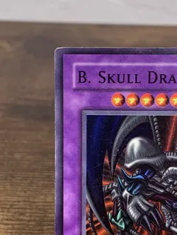 Yugioh: B. Skull Dragon - DB1-EN153 - Super Rare - Unlimited - Heavily Played - Image 3