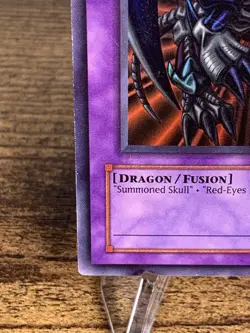 Yugioh: B. Skull Dragon - DB1-EN153 - Super Rare - Unlimited - Heavily Played - Image 4