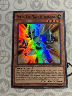 Delta The Magnet Warrior - RATE-EN097 - Super Rare (NM) - Yugioh - Image 1