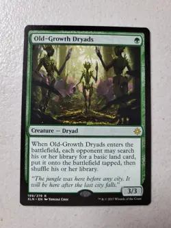Old-Growth Dryads Magic Cards MTG Ixalan (XLN) RARE LP Free Shipping - Image 1