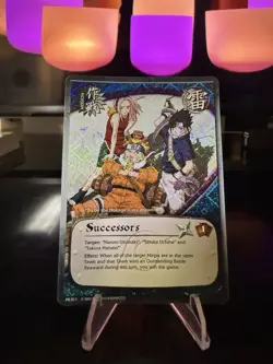 “Successors” Naruto CCG Shonen Jump Trading Cards PR011 - Image 1