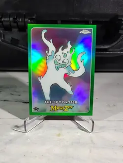 2022 Topps Chrome MetaZoo Lot of 3 Green Refractor Cards - Image 3