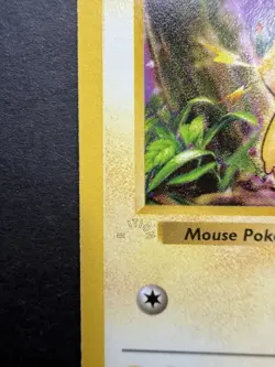 Pokemon Cards: Pikachu Ghost Stamp Error: Base Set 1st Edition: Pikachu 58/102 - Image 2