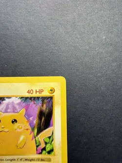 Pokemon Cards: Pikachu Ghost Stamp Error: Base Set 1st Edition: Pikachu 58/102 - Image 4