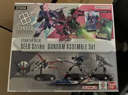 Gundam Card Game Starter Deck English Assemble Set SEED Strike New Sealed - Image 1