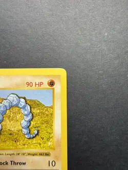 Pokemon Cards: Base Set 1st Edition Common: Onix 56/102 - Image 3