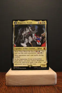 Transformers Megatron, Tyrant Mythic NM Universes Beyond MTG Magic Cards ManaFam - Image 1
