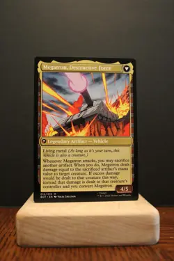 Transformers Megatron, Tyrant Mythic NM Universes Beyond MTG Magic Cards ManaFam - Image 2