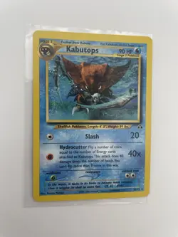 Pokemon TCG Neo Discovery Kabutops Card 25/75 Non Holo NM/LP Condition - Image 2