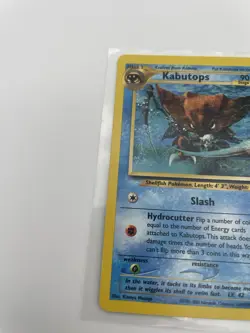 Pokemon TCG Neo Discovery Kabutops Card 25/75 Non Holo NM/LP Condition - Image 3