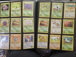 Pokemon Card Vintage Binder Lot 80 Cards Jungle Rocket Gym Heroes 1st Ed. LP-HP - Image 2