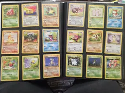 Pokemon Card Vintage Binder Lot 80 Cards Jungle Rocket Gym Heroes 1st Ed. LP-HP - Image 3