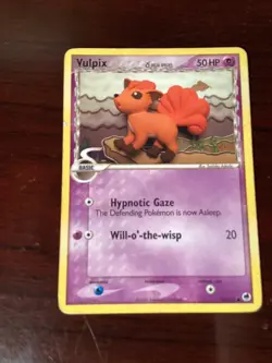 Pokemon TCG Vulpix 70/101 2006 EX Dragon Frontiers Common Card - HP - Image 1