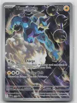 Pokemon Card Thundurus - Promo SV: Scarlet & Violet Promo Cards 209 NM - Image 1