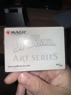 Green Goblin Art Card (49/54) Art Series: Marvel's Spider-Man Regular - Image 2