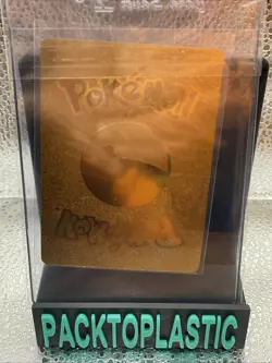 Pokemon Mega Xerneas EX 800hp Gold Foil Fan Art Collector Card TCG P1 - Image 2