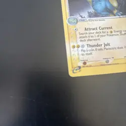 Manectric 9/109 Holo Rare Ex Ruby and Sapphire Pokemon Card NM - Image 2