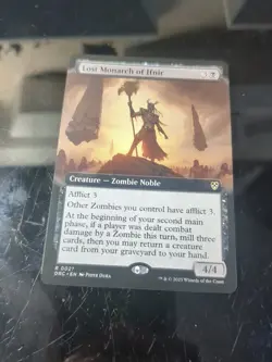 Lost Monarch of Ifnir (Extended Art) R Commander: Aetherdrift # 27 NM Normal - Image 1