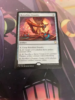 MTG - RETROFITTER FOUNDRY - C18 - RARE - LP - Image 1
