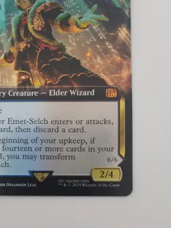 Final Fantasy MTG: Emet-Selch, Unsundered. Extended Art Foil #483 mythic - Image 4