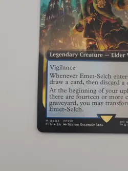 Final Fantasy MTG: Emet-Selch, Unsundered. Extended Art Foil #483 mythic - Image 5