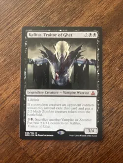 Kalitas, Traitor of Ghet Oath of the Gatewatch Regular - Image 2