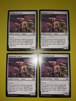 Sandstone Oracle x4 Commander 2015 4x Playset Magic the Gathering MTG - Image 1