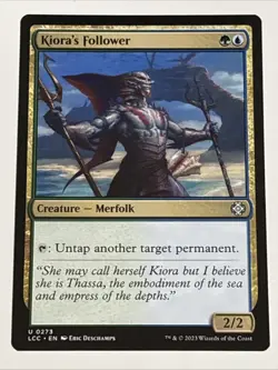MTG Commander: The Lost Caverns of Ixalan Kiora's Follower 0273 NM - Image 1