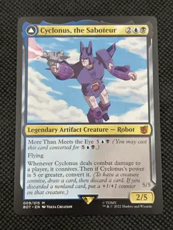 Cyclonus, the Saboteur 9 Universes Beyond: Transformers NM MTG - Image 1