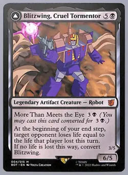 Blitzwing, Cruel Tormentor - 4 - Transformers (BOT) MTG - Image 1