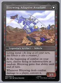 Blitzwing, Cruel Tormentor - 4 - Transformers (BOT) MTG - Image 2