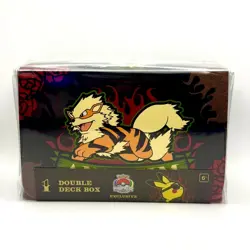 Pokemon Worlds Anaheim 2025 Rockabilly Arcanine Playmat / Desk & Double Deck Box - Image 4